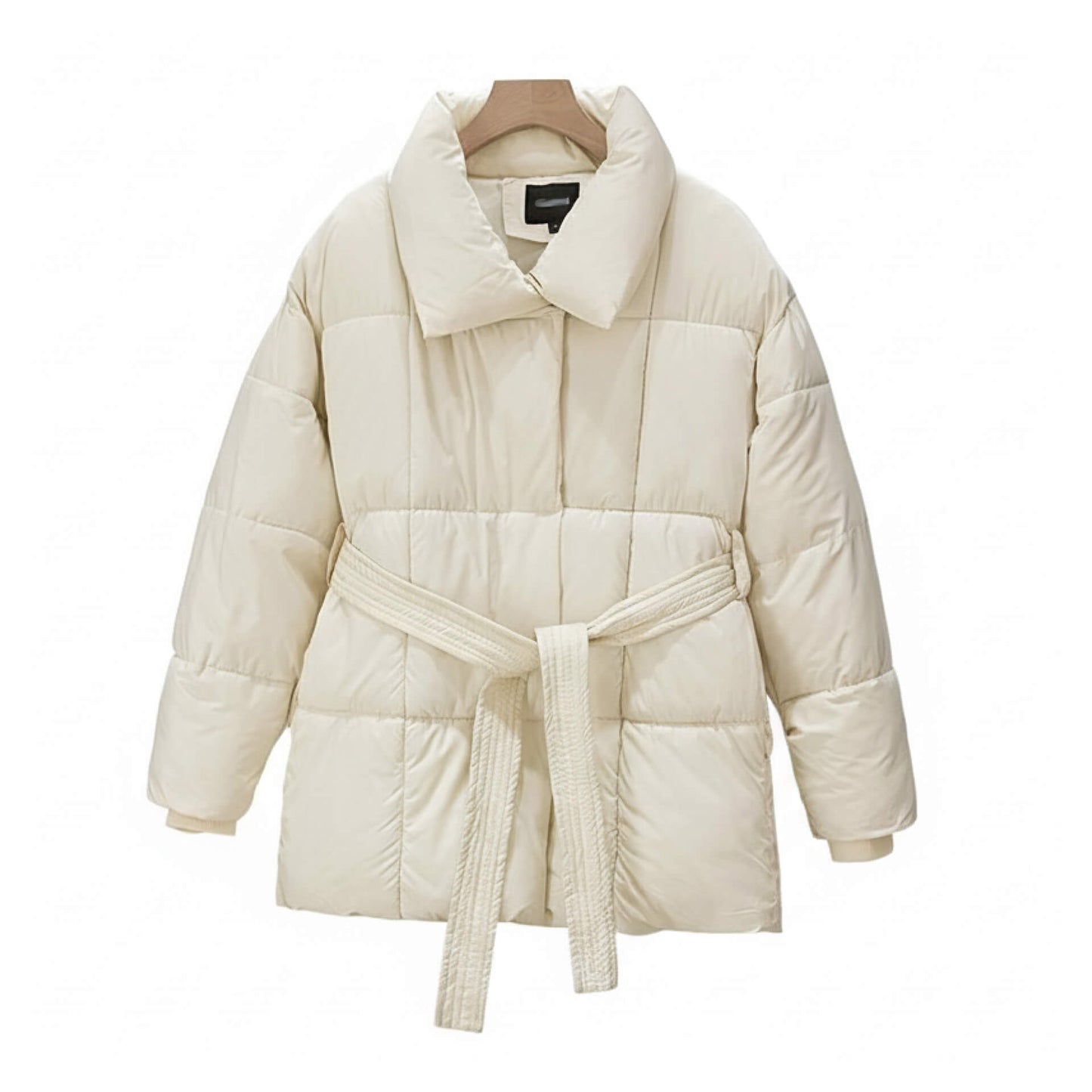 Trendy Winter Coat Ladies' Knee-Length Puffer