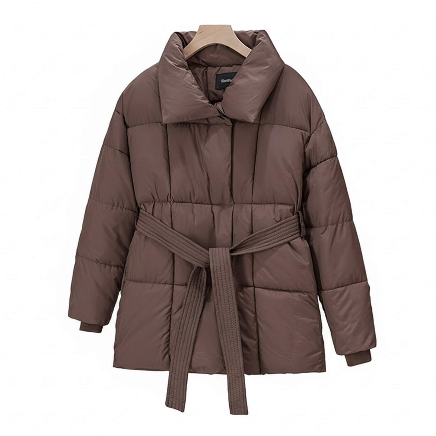 Trendy Winter Coat Ladies' Knee-Length Puffer